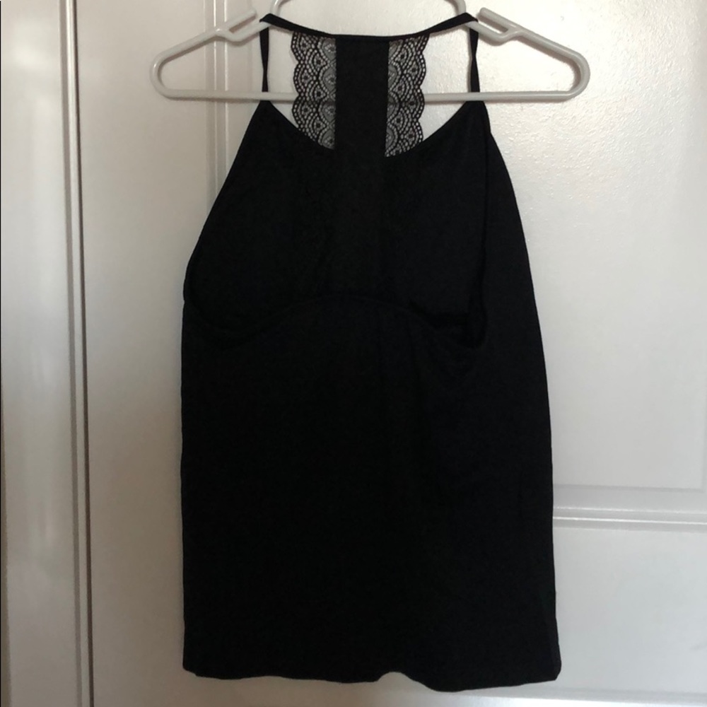 NWT Fabletics Tank w/ Lace Racerback - Picture 2 of 4